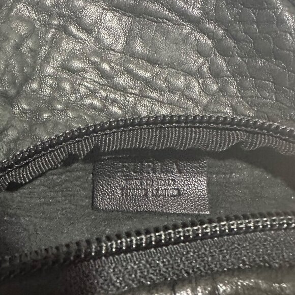 Furla Cosmetic Case Set in Crocco Embossed Soft Leather, 2 cases,‎ Never used - Picture 7 of 11